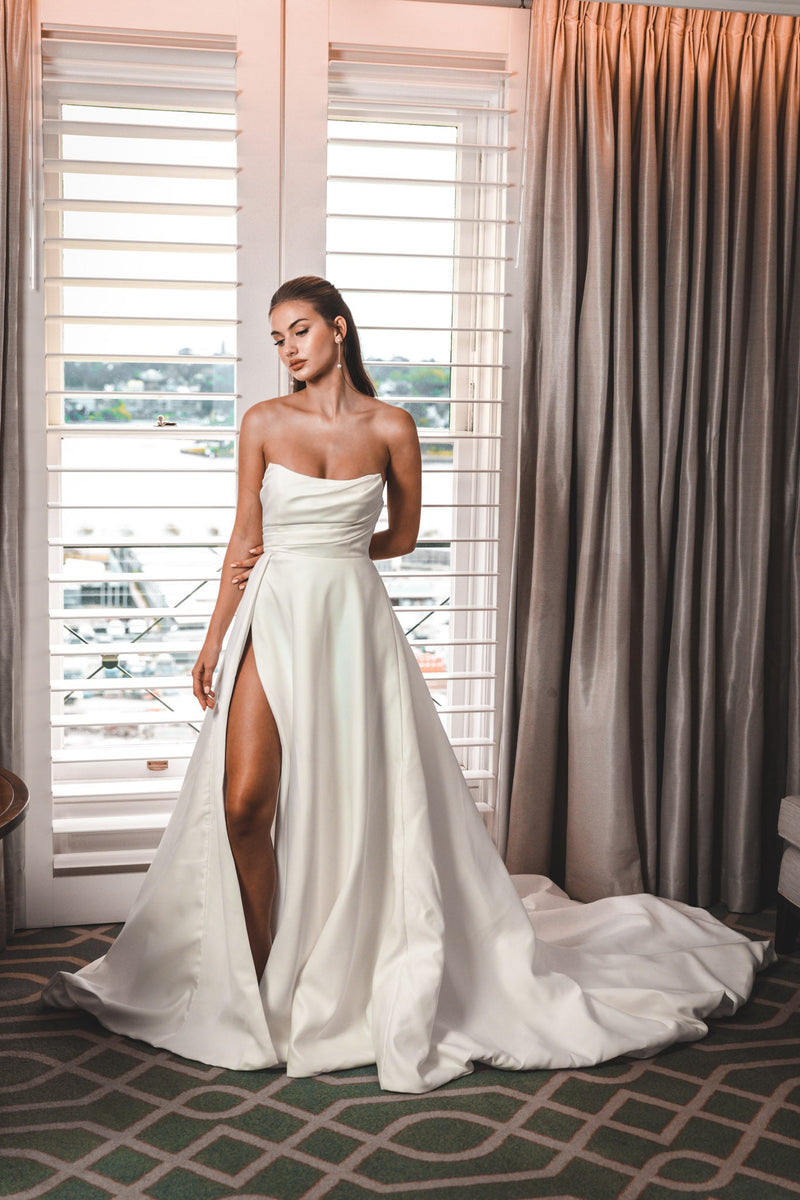 Satin Wedding Dresses