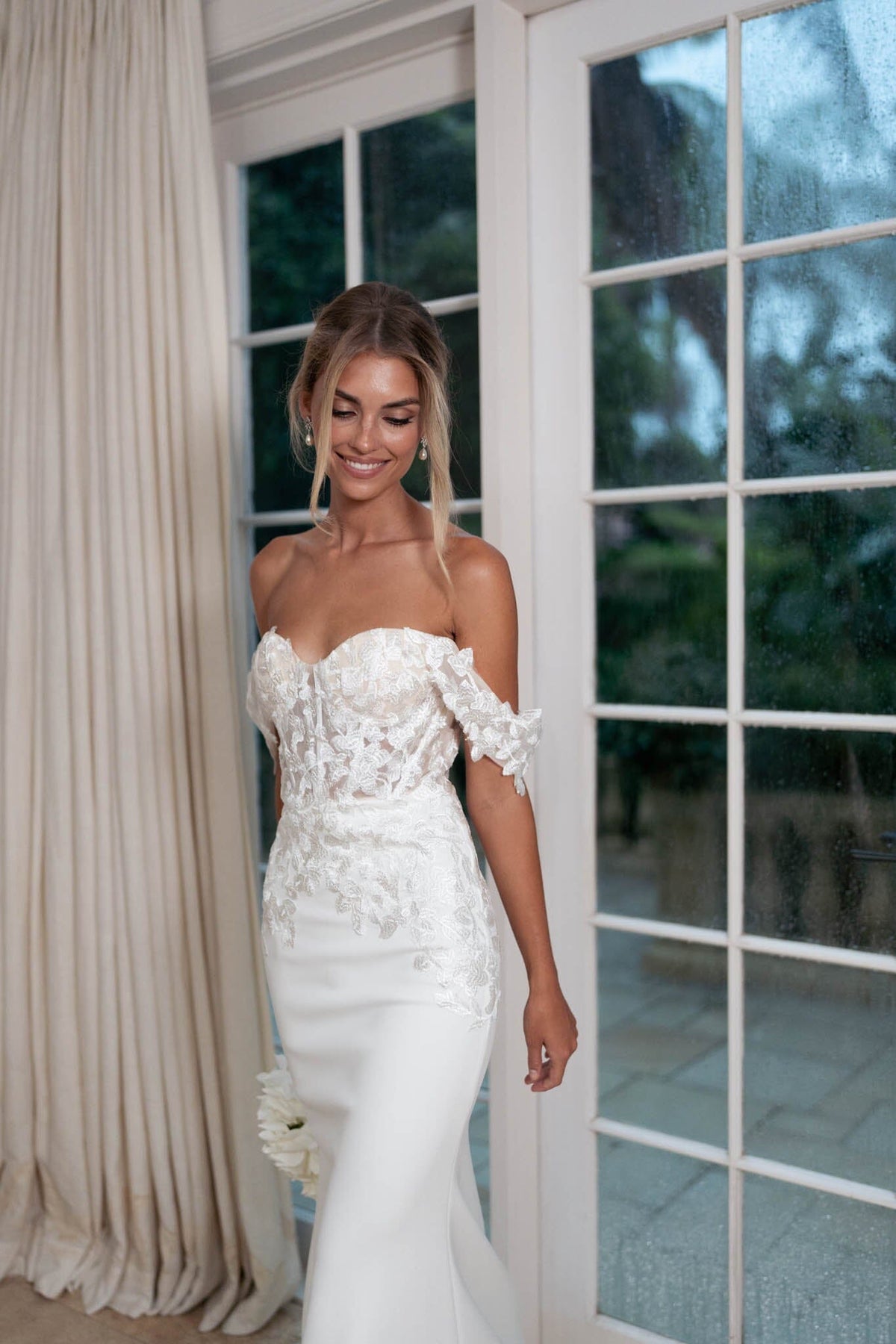 annabelle bridesmaid dress Annabelle Custom-Made A-line Illusion Neckline Wedding Dress