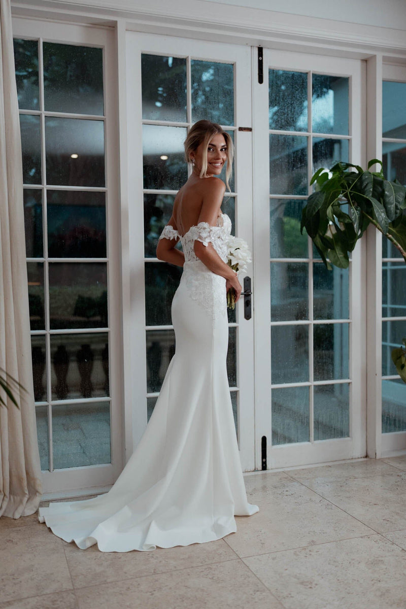 annabelle lace dress Annabelle Lace Maxi Dress V-Neck Tiered Lace