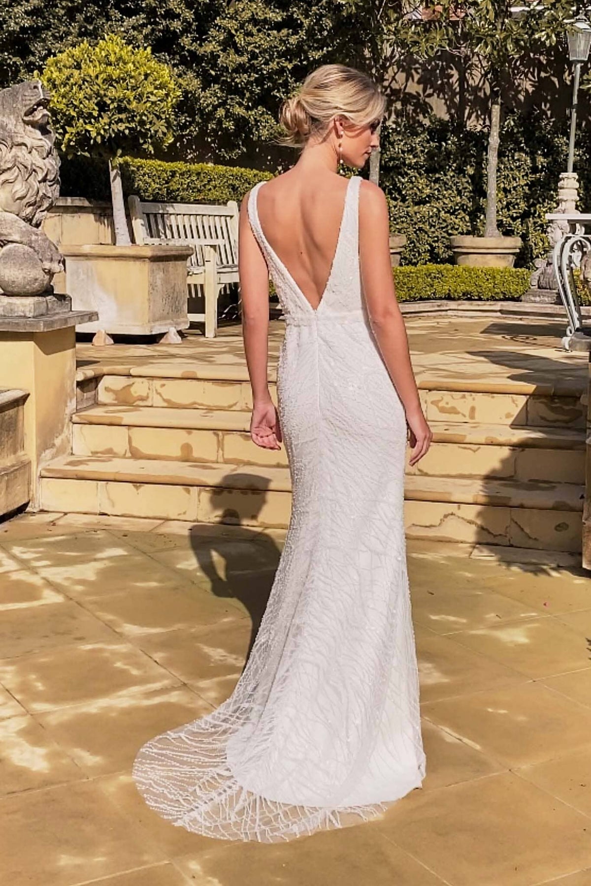 KALANI Embellished Gown - Ivory NB LUXE KALANI Embellished Gown - Ivory NB LUXE