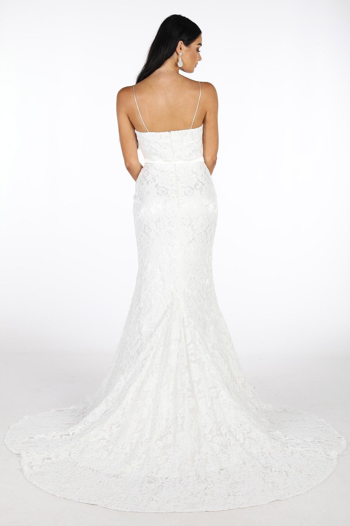 Bianca Lace Gown - Ivory