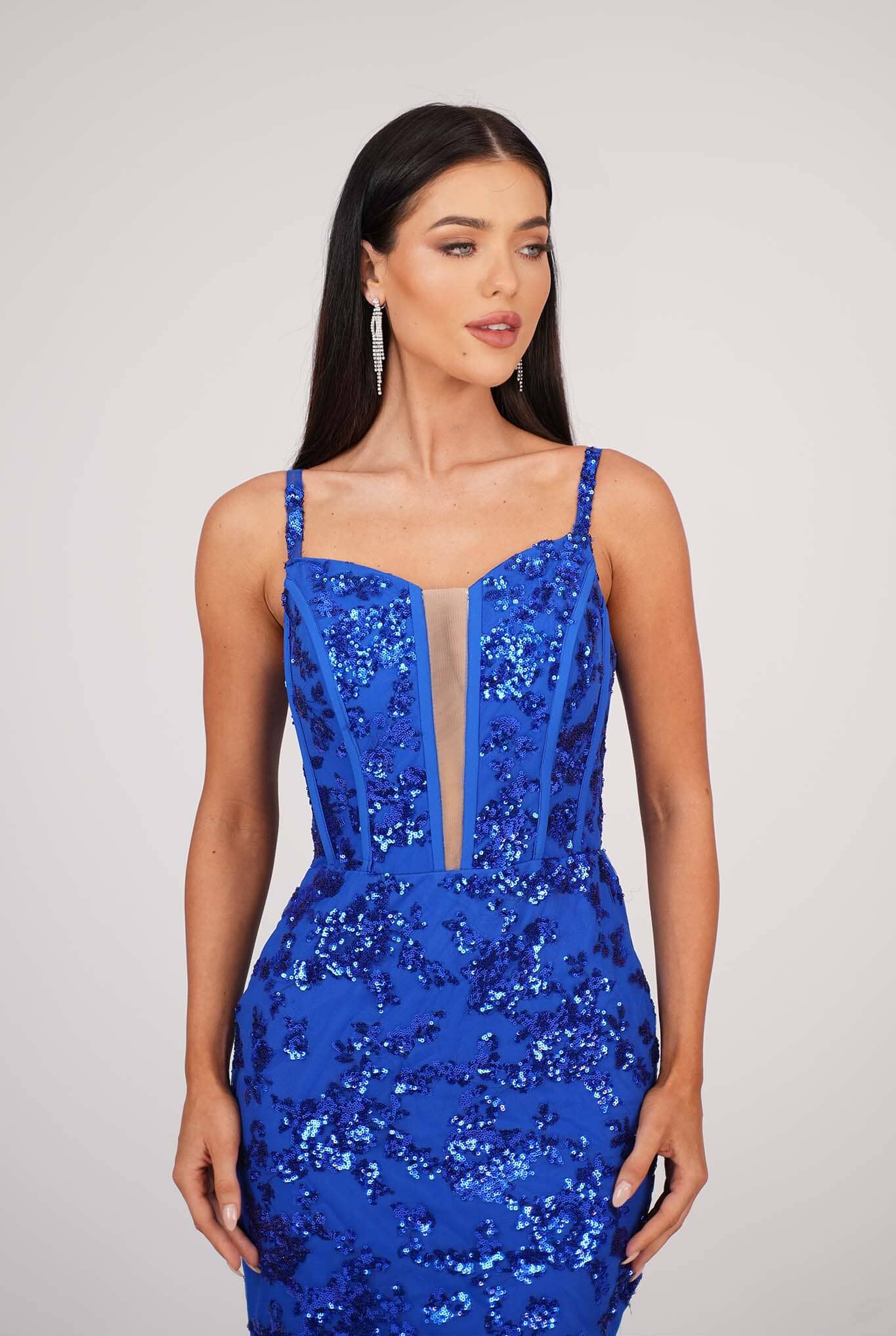 Tatiana Corset Gown - Royal Blue – NBLUXE